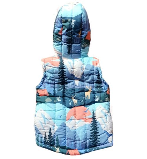 Chaleco Adventure azul alce